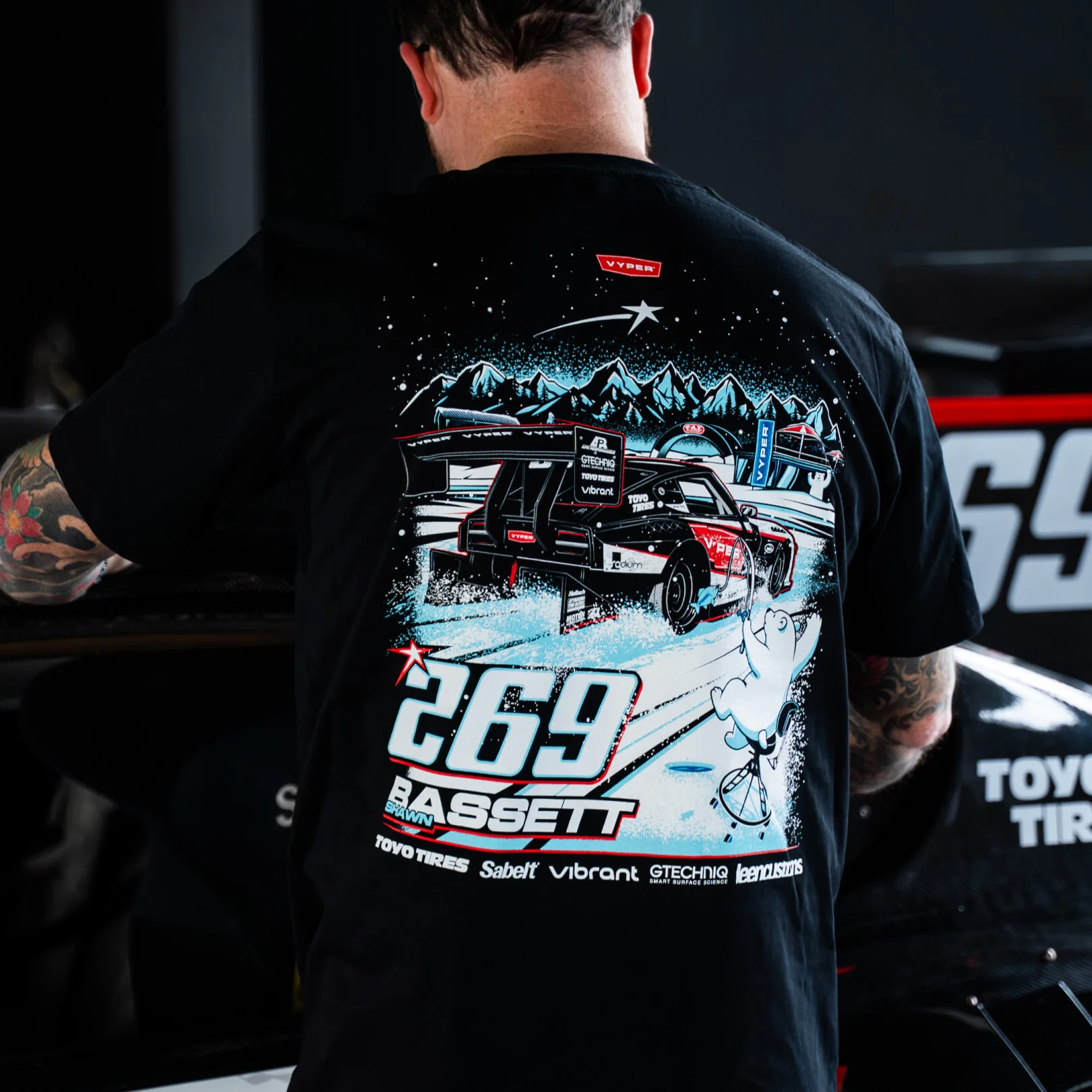 VYPER  240Z ICE RACE TEE - Image 3