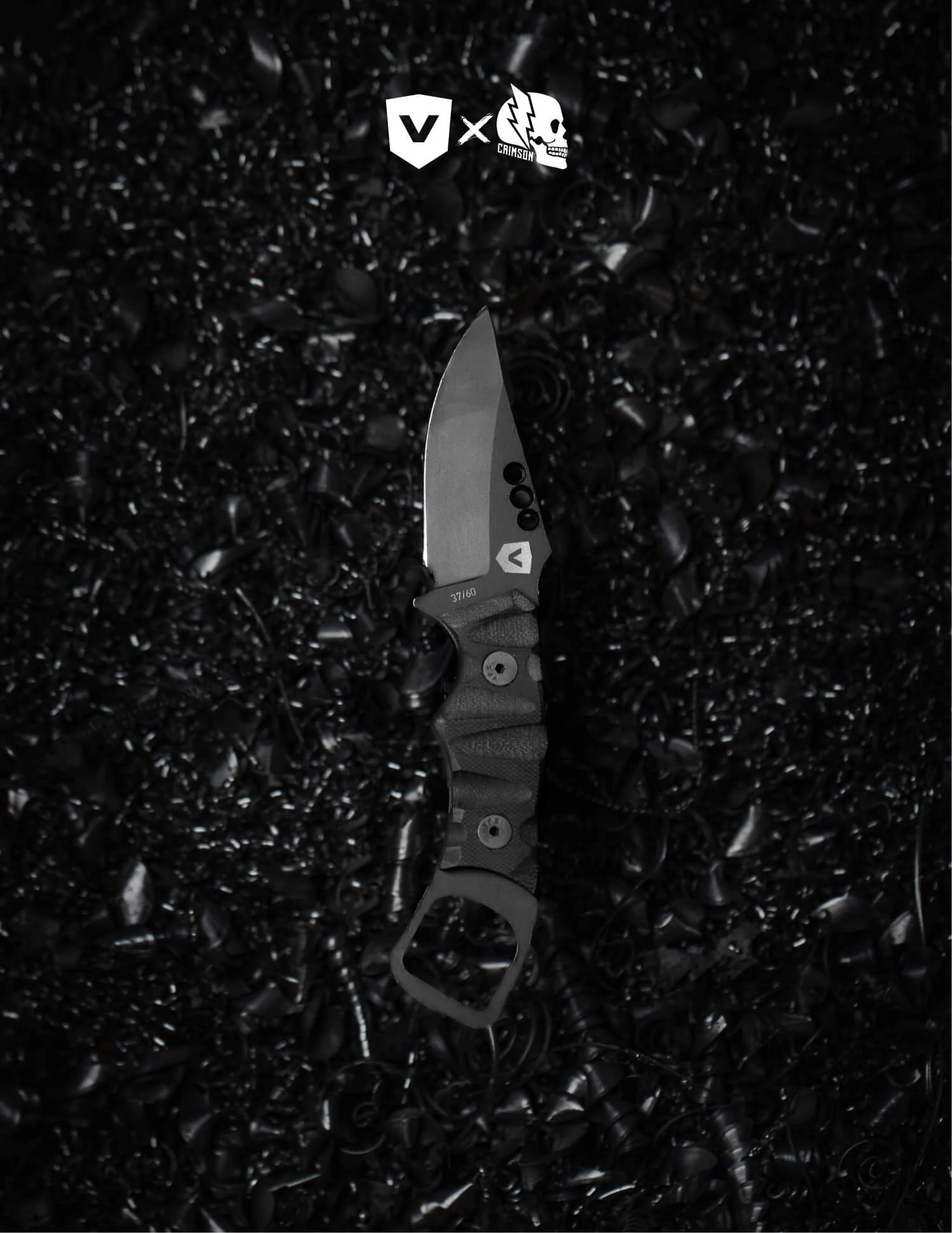 VYPER X CRIMSON KNIFE CO. IRON WOLF KNIFE - Image 5